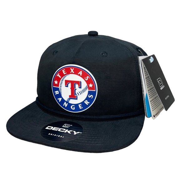 Texas Rangers 3D Classic Rope Hat- Black - Picture 2 of 4